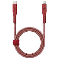 ENERGEA - Energea USB-C till Lightning Kabel 60W 3A 1.5m - Röd