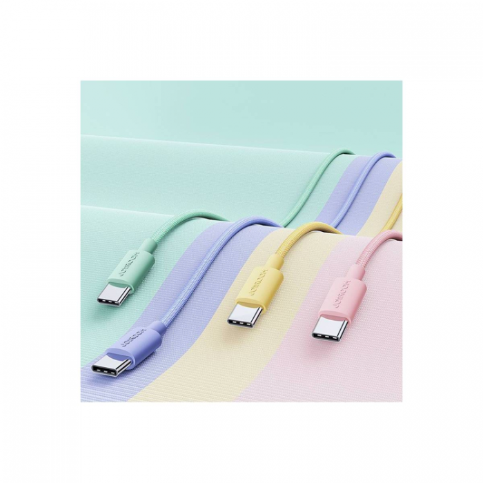 Joyroom - Joyroom USB-A Till Lightning Kabel 1m - Rosa