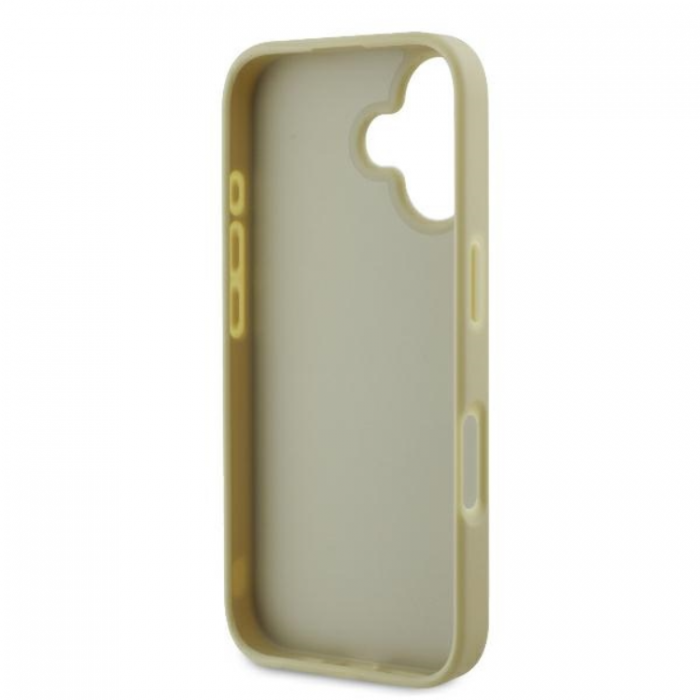 Guess - Guess iPhone 16 Plus Mobilskal Fixed Glitter Big 4G - Guld