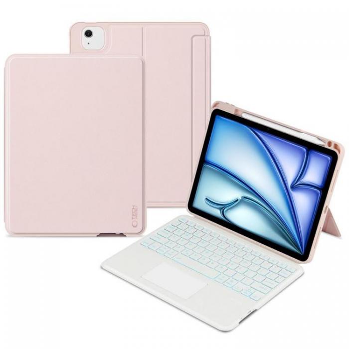 Tech-Protect - Tech-Protect iPad 10.9 (2022) Fodral SCMAG Pen + Keyboard - Rosa