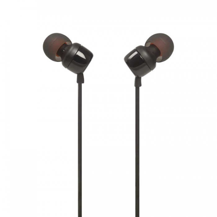 JBL - JBL Tune 110 In-Ear-Hrlurar med 3.5 mm Minijack - Svart