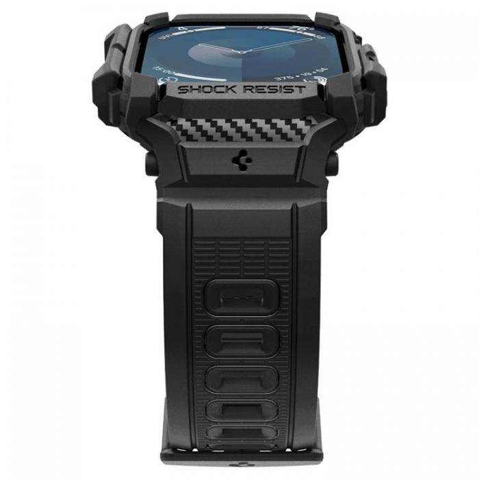 Spigen - Spigen Apple Watch 42mm Series 10 Skal Rugged Armor Pro - Svart