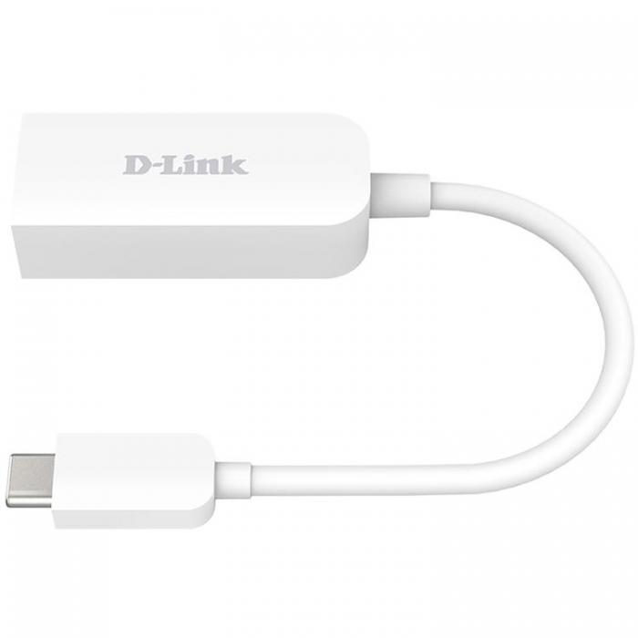 D-Link - D-Link USB-C -> 2.5G Ethernet-adapter DUB-E250