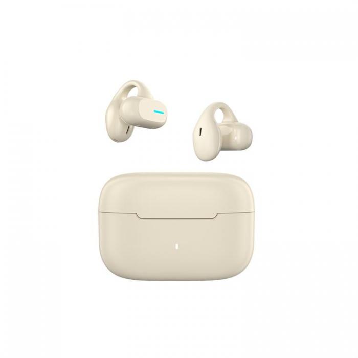 WIWU - WIWU In-Ear Trdlsa Hrlurar Bluetooth Openbuds O200 - Ivory