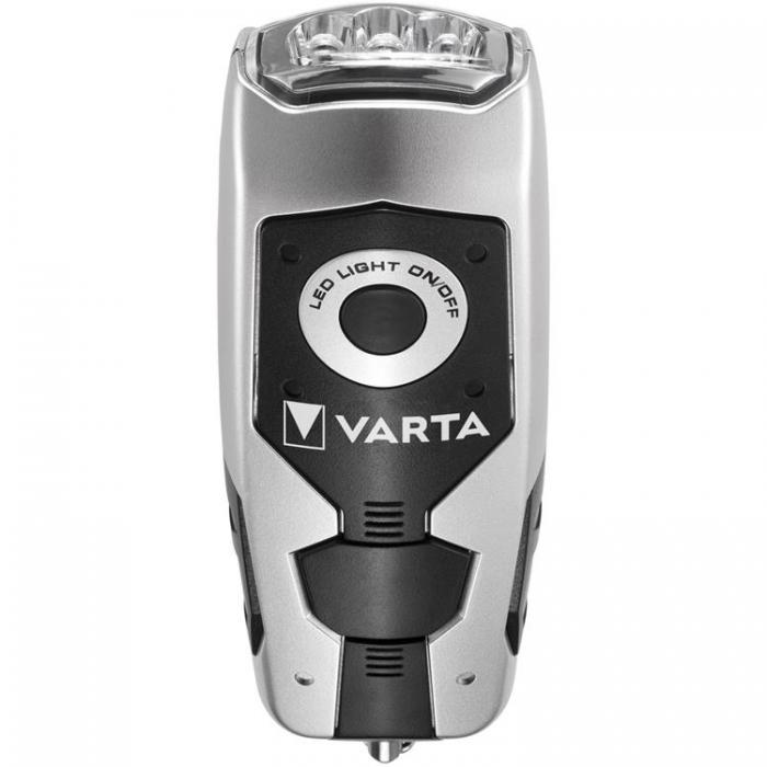 VARTA - Varta Dynamo Light Vevficklampa 28 lm - Silver