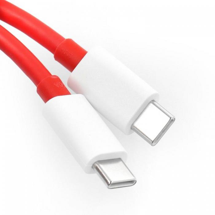 OPPO - OPPO USB-C Till USB-C 10A Kabel 1m Bulk - Rd