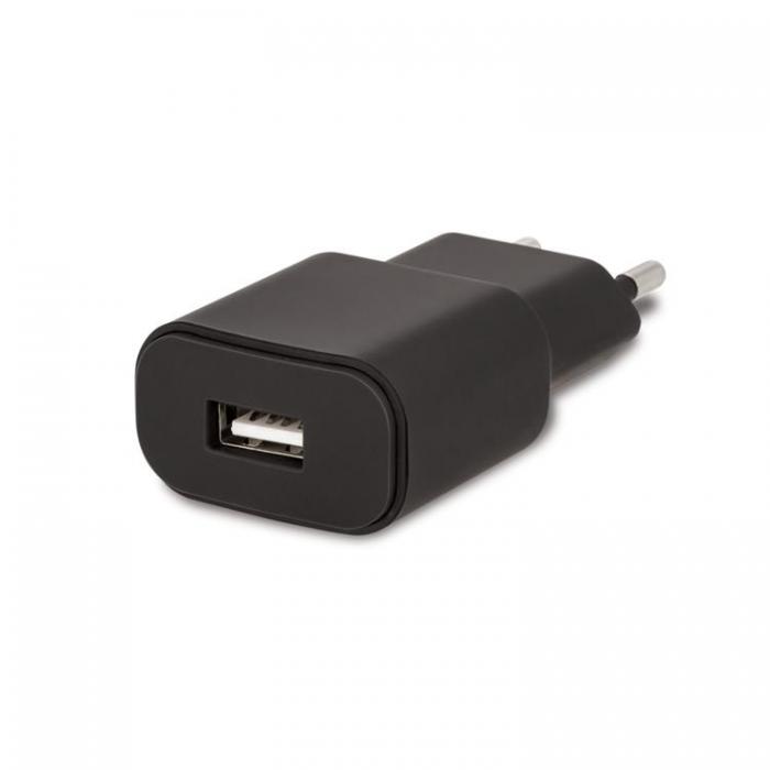 Forever - Forever Vggladdare USB TC-01 1A - Svart