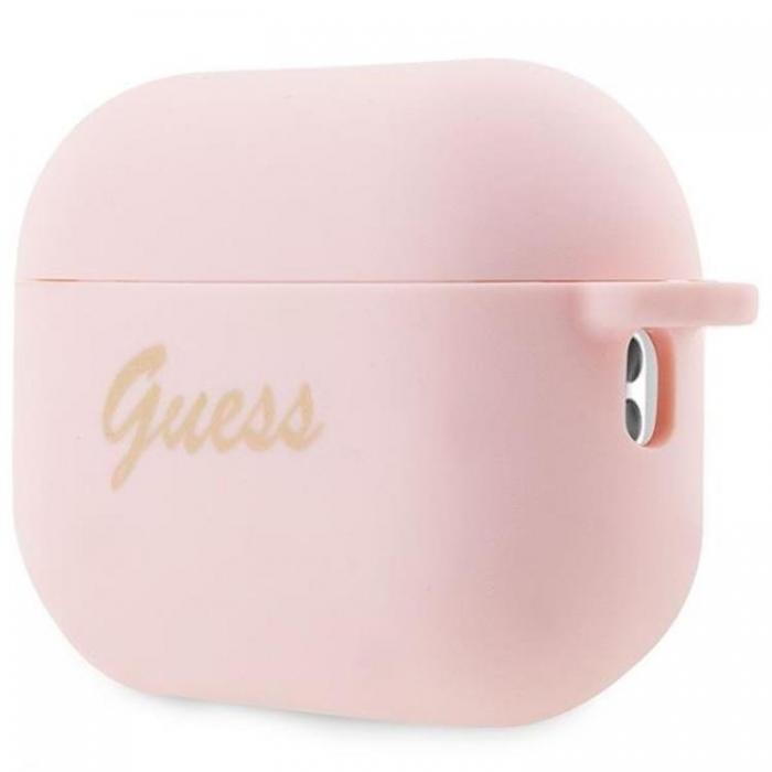 Guess - Guess Airpods Pro 2 Skal Charm Heart Collection - Rosa