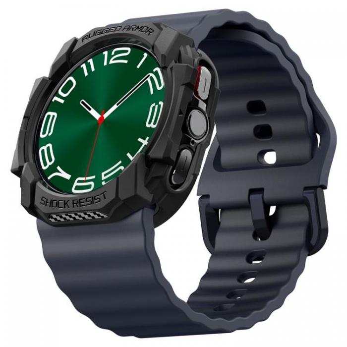 Spigen - Spigen Samsung Galaxy Watch Ultra (47mm) Skal Rugged Armor - Svart