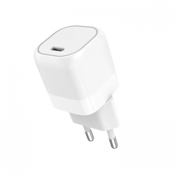 GEAR - Gear Laddare 220V 1xUSB-C PD/PPS 25W - Vit