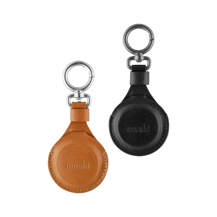 Moshi - Moshi Airtag Key Ringhllare - Brun