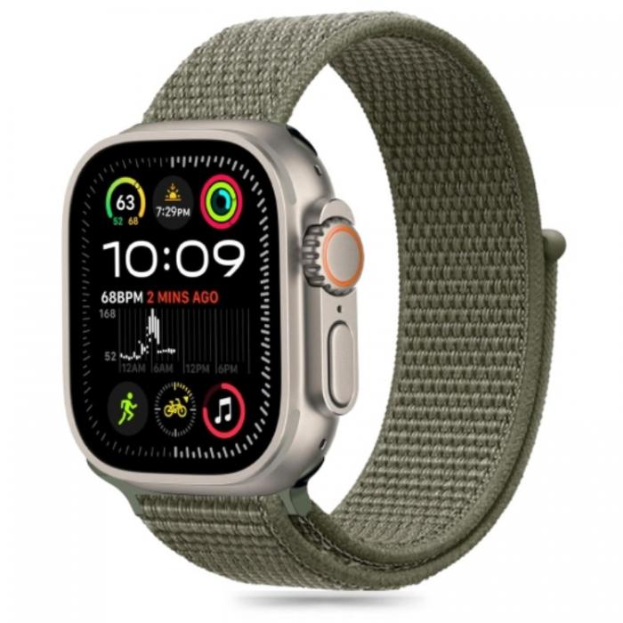 Tech-Protect - Tech-Protect Apple Watch (44/45/46/49mm) Armband Nylon - Cargo Khaki