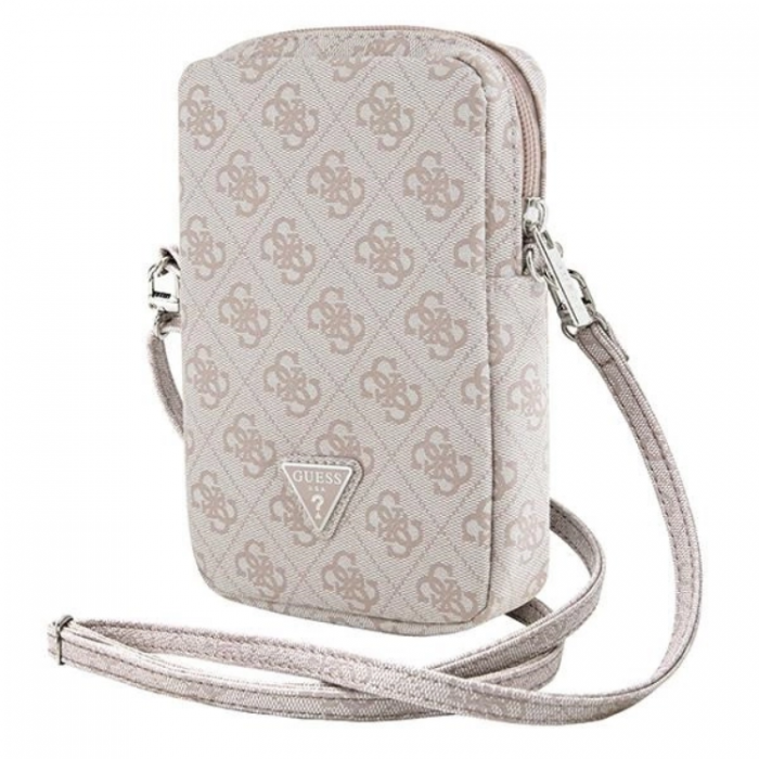 Guess - Guess Mobilvska Zip 4G Triangle - Rosa