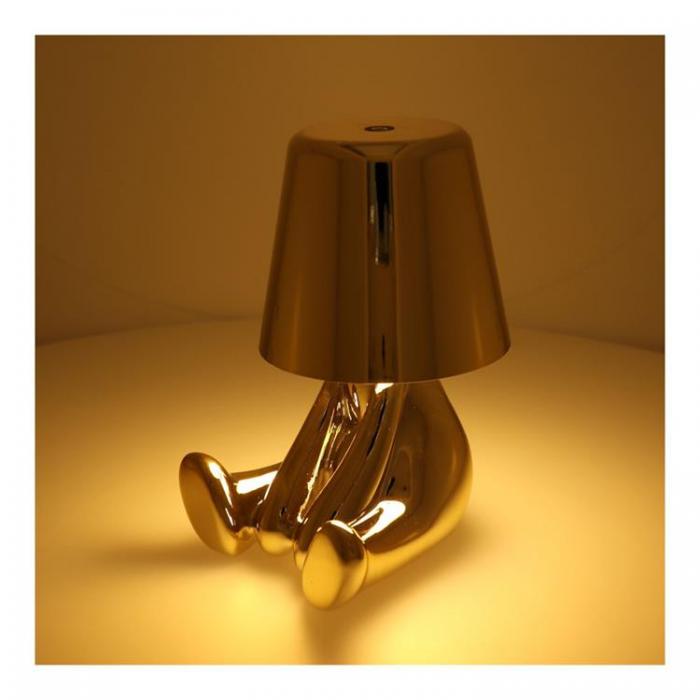 A-One Brand - Bordslampa Vid Sngen GOLD MAN Seat (model 5) MLTL