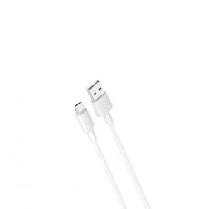 XO - XO Kabel USB-A till Micro-USB 1m 2.4A - Vit