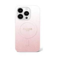 Guess - Guess iPhone 16 Pro Max Mobilskal MagSafe IML Glitter Gradient