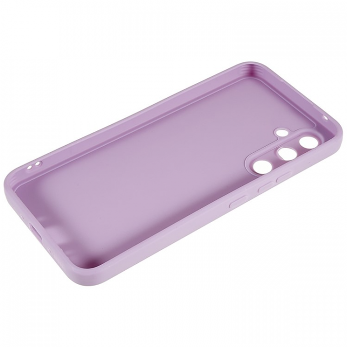 A-One Brand - Galaxy A34 5G Mobilskal Straight Edge Design TPU - Lila