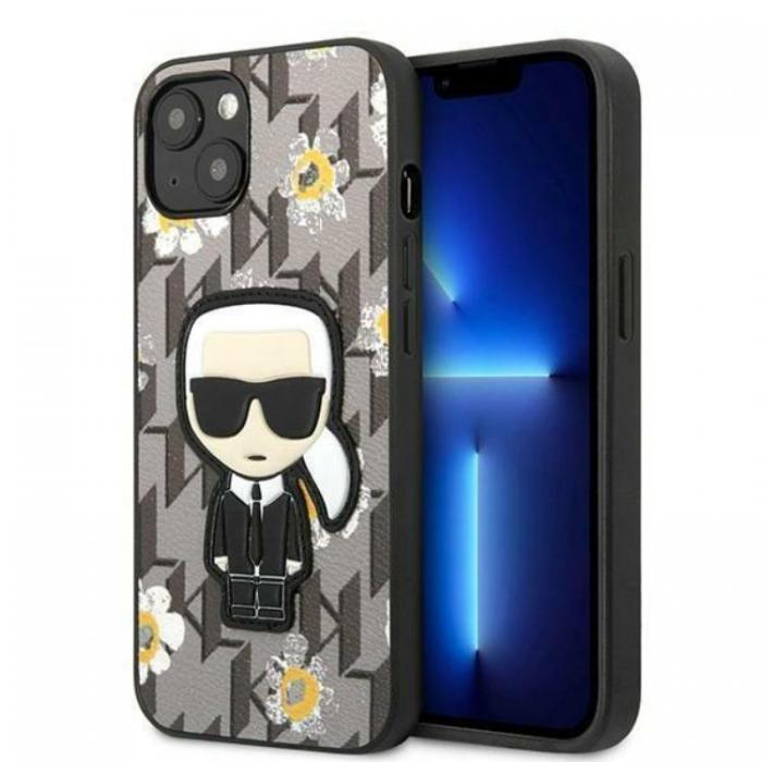 KARL LAGERFELD - Karl Lagerfeld iPhone 13 Skal Flower Ikonik Karl - Gr