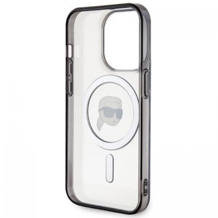 KARL LAGERFELD - KARL LAGERFELD iPhone 15 Mobilskal Magsafe IML Karl's Head