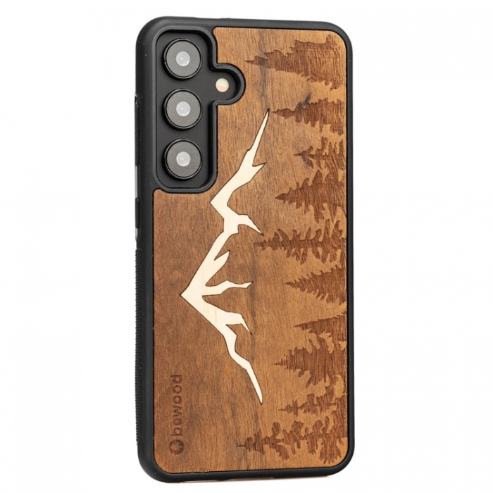 Bewood - Bewood Galaxy A55 5G Mobilskal Berg Imbuia