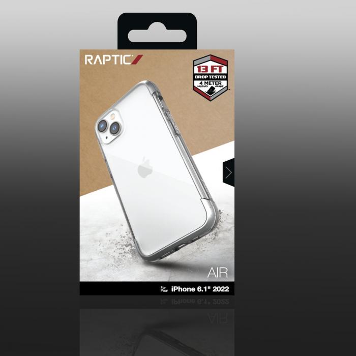 Raptic - Raptic iPhone 14 Skal X-Doria Air - Silver