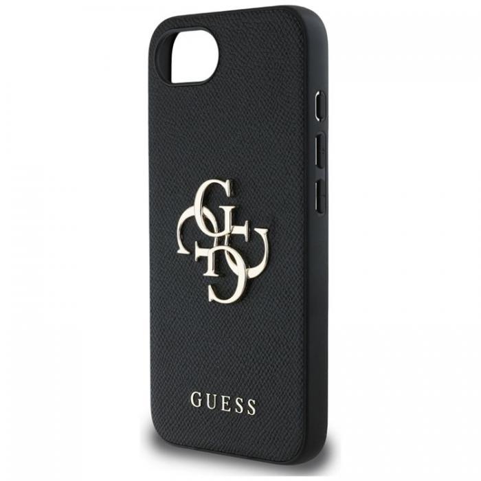 Guess - Guess iPhone 16e Mobilskal Grained Big 4G Small Classic Logo