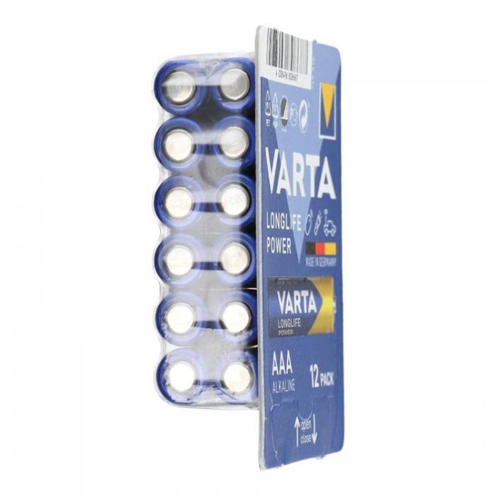 VARTA - Varta 12-st Alkaliskt Batteri R3 (AAA) Longlife