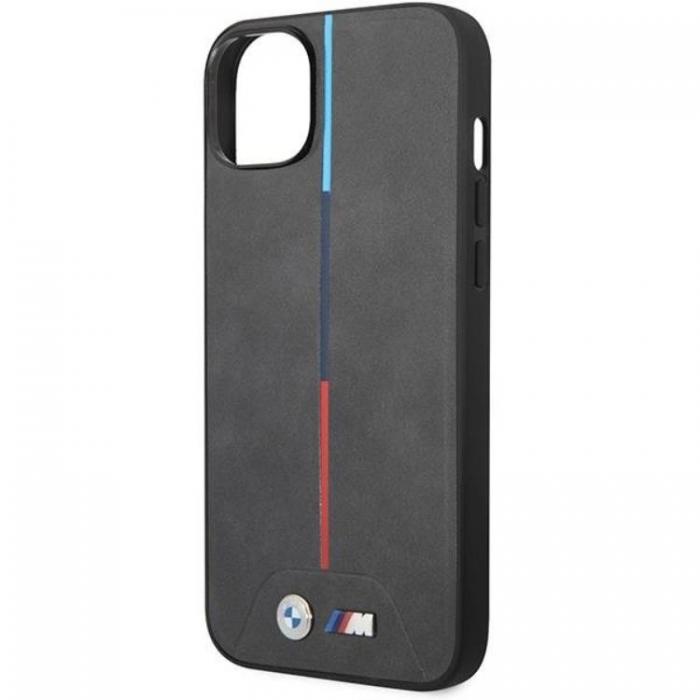 BMW - BMW iPhone 14 Plus Mobilskal Quilted Tricolor - Gr