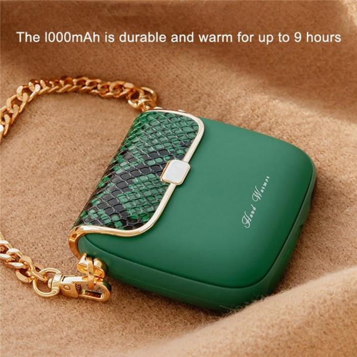 A-One Brand - Powerbank 10000mAh QW-N218 Mini Kvinnor Handvska - Grn