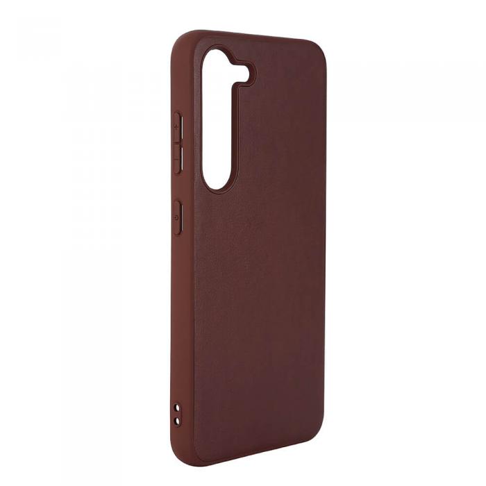 BUFFALO - BUFFALO Galaxy S23 5G Skal Lder - Brun