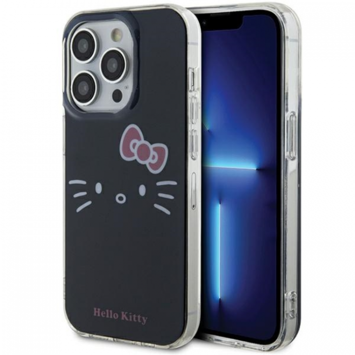 Hello Kitty - Hello Kitty iPhone 13 Pro Mobilskal Kitty Face - Svart