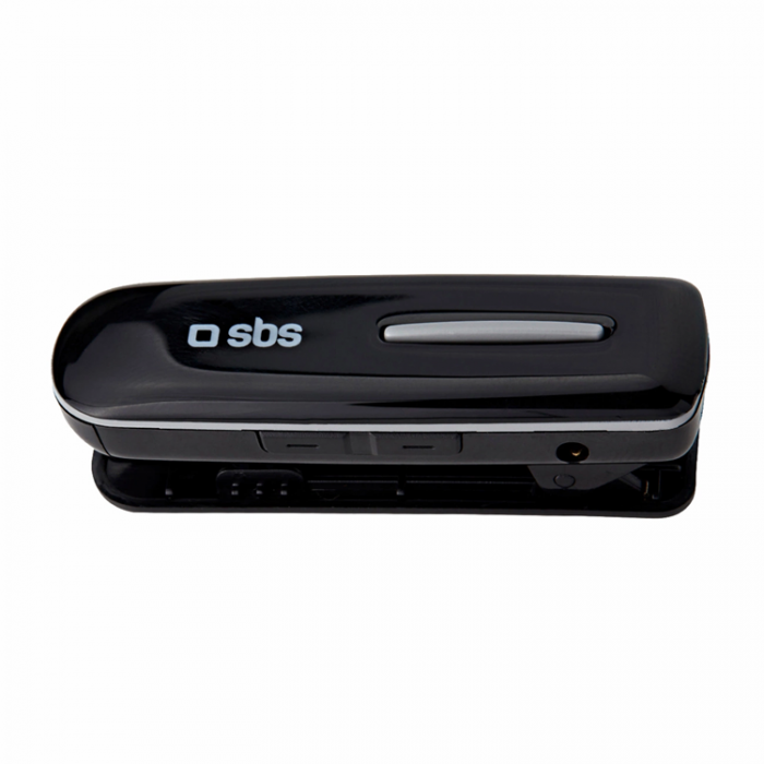 SBS - SBS In-Ear Trdlsa Hrlurar med Clip - Svart