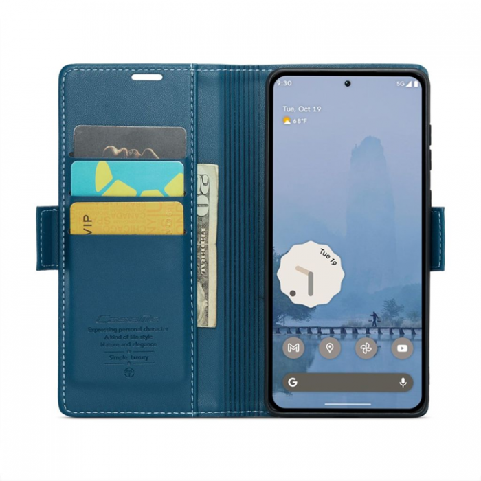 Caseme - Caseme Google Pixel 9 Pro XL Plnboksfodral 023 - Bl