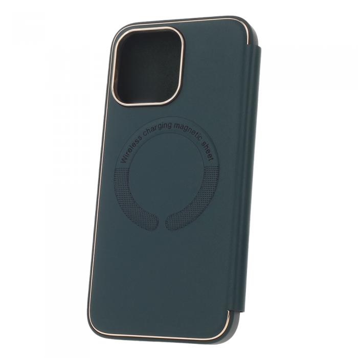 OEM - iPhone 14 Plus Mrkgrn Smart Guldram MagCase