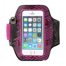 A-One Brand - Armband med blinkande lampor till Apple iPhone 5S/5/5C - Magenta