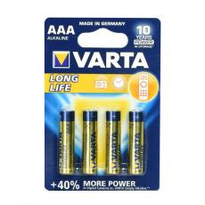 VARTA - Varta 4-st Alkaliskt Batteri R3 (AAA) Longlife