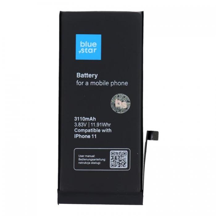 Blue Star - Blue Star iPhone 11 Batteri HQ 3110 mAh