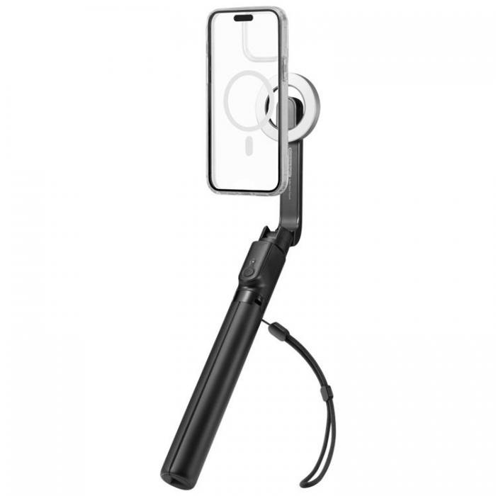 Spigen - Spigen Magsafe Selfiestick Bluetooth Long Tripod S580W - Svart