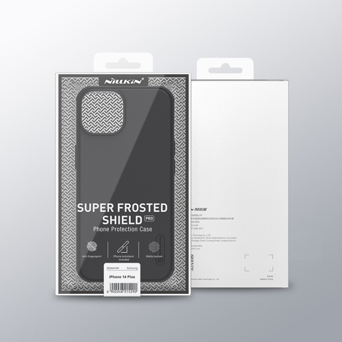 Nillkin - Nillkin iPhone 14 Plus Skal Super Frosted Shield Pro - Svart