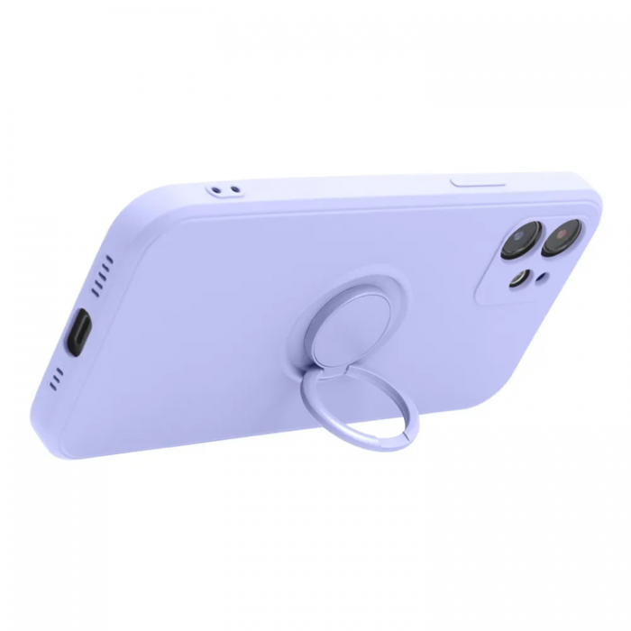 A-One Brand - Xiaomi Redmi Note 14 5G Mobilskal Silikon Ring - Violet