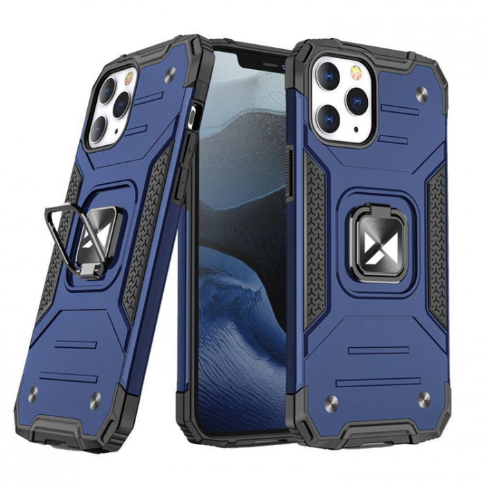 Wozinsky - Wozinsky iPhone 14 Pro Max Mobilskal Ringhllare Armor - Bl