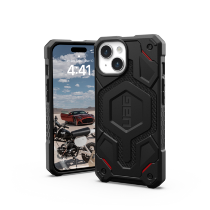 UAG - UAG iPhone 15 Mobilskal Monarch Pro - Kevlar Black