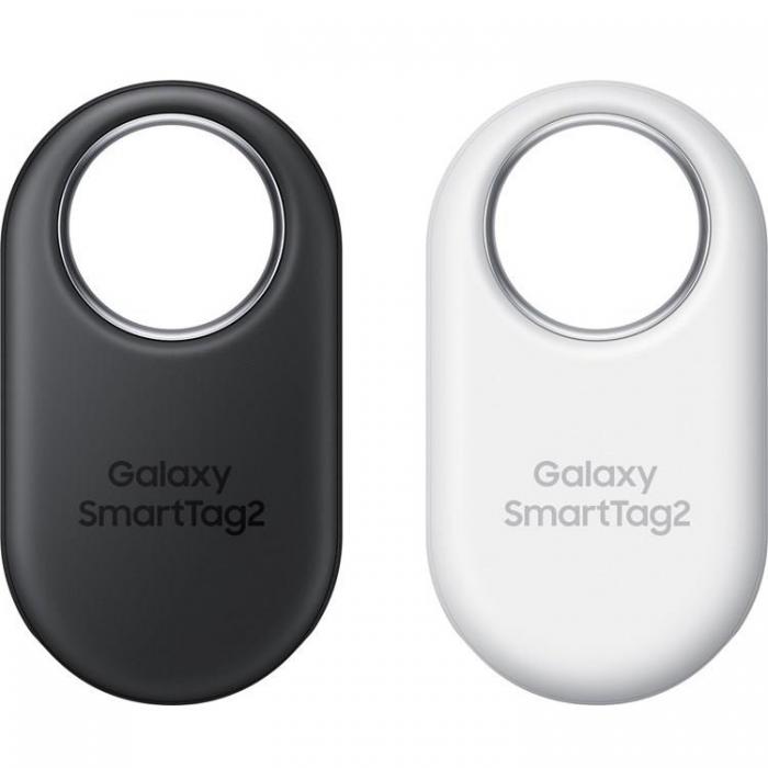 Samsung - [4-Pack] Samsung Smart Tag 2 - Svart/Vit