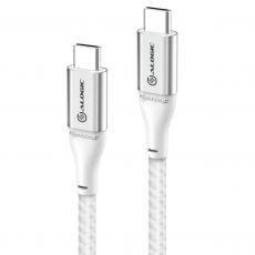 ALOGIC - ALOGIC Ultra USB-C till USB-C Kabel 3m 5A / 480Mbps - Silver