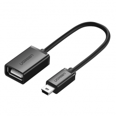 Ugreen - Ugreen Mini USB-B till USB-A OTG Adapter - Svart