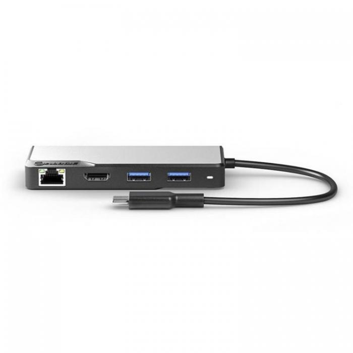 ALOGIC - ALOGIC USB-C Fusion MAX 6-i-1-Hubb V2 HDMI, USB, Ethernet och PD  Rymdgr