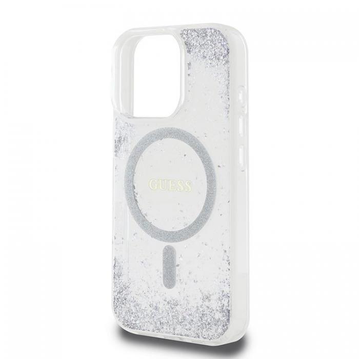 Guess - Guess iPhone 16 Pro Max Mobilskal MagSafe Resin Gradient Glitter