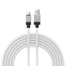 BASEUS - Baseus USB Till USB-C 100W 2m Kabel CoolPlay - Vit