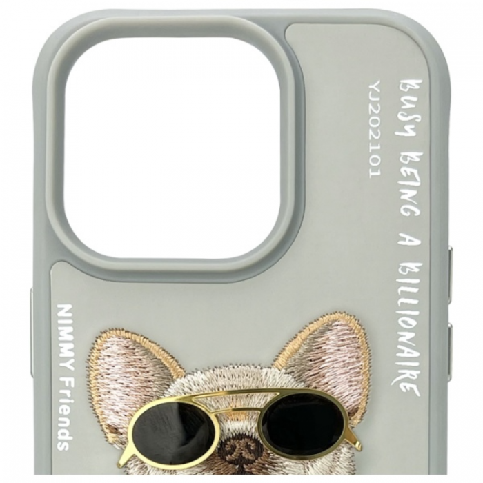 NIMMY - Nimmy iPhone 15 Pro Max Mobilskal Glasses Cool Dog - Gr