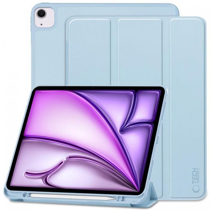 Tech-Protect - Tech-Protect iPad Air 13 (2024) Fodral SC Pen - Himmelsbl